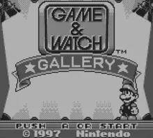 Image n° 4 - screenshots  : Game & Watch Gallery